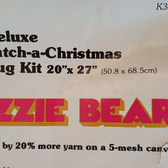 Latch Rug Kit Kermit the Frog Fozzie Bear. Muppets - Picture 13 of 16